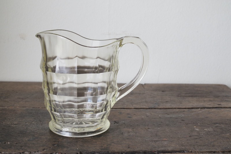 Glass water pitcher<p>ガラスピッチャー</p>