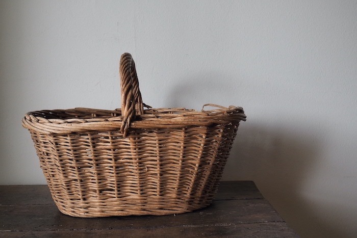 Basket with one handle A<p>ワンハンドルバスケット A</p>