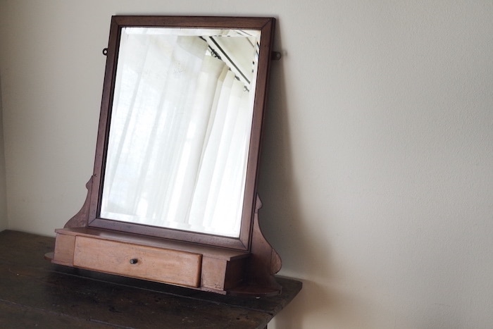 Vintage wall mirror<p>ヴィンテージ ウォールミラー</p>
