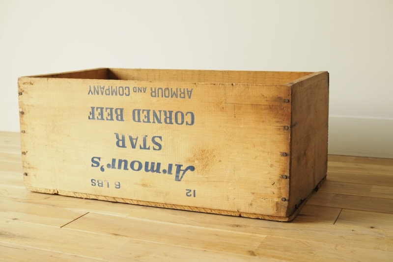 Wooden box E<P>ウッドボックス E</p>