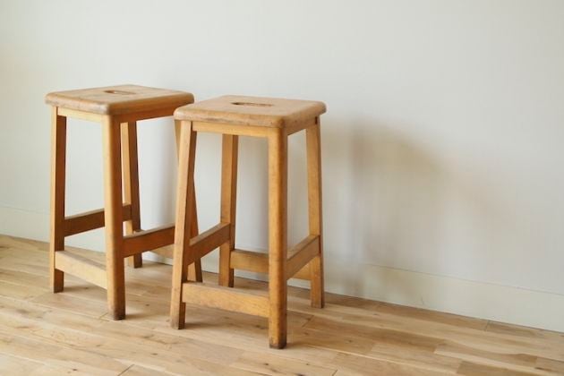 Vintage school stool B<p>ヴィンテージ スクールスツール B</p>