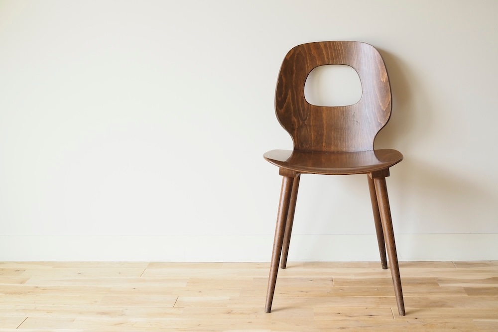 フランスアンティークBaumannバウマンチェア/木製ダイニング77-156-1