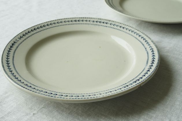 Gien LAURIERS plate<p>ジアン ローリエ柄 プレート</p>