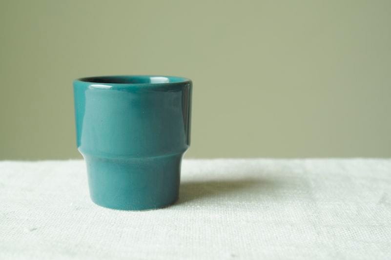 Poole pottery egg cup (Cameo blue moon)<p>プールポタリー エッグカップ (カメオブルームーン)</p>