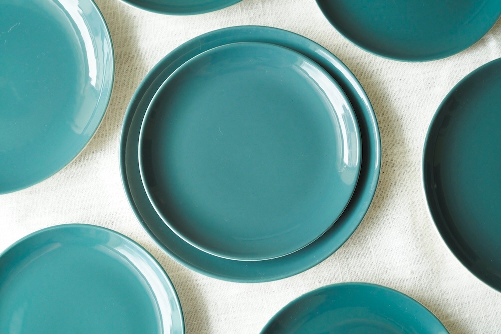 Poole pottery plate Φ150 (cameo blue moon)<P>プール・ポタリー プレート Φ150 (カメオブルームーン)</p>