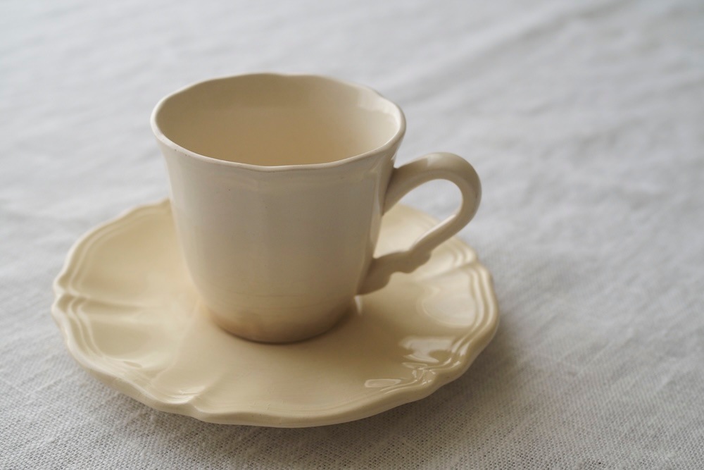 Sarreguemines demitasse cup&saucer <p>サルグミンヌ デミタスカップ＆ソーサー</p>