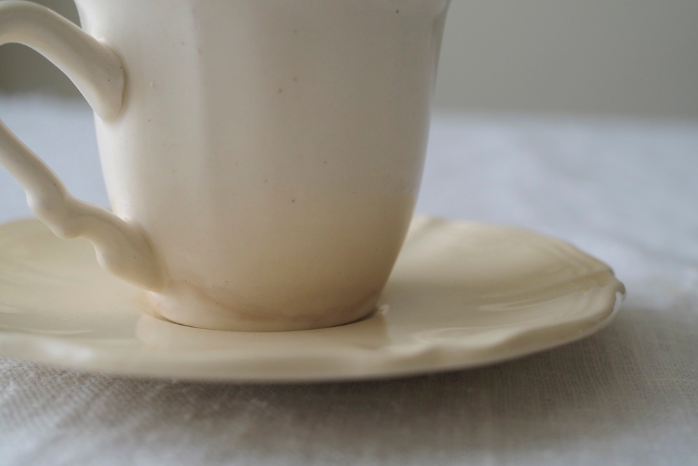 Sarreguemines demitasse cup&saucer <p>サルグミンヌ デミタスカップ＆ソーサー</p>