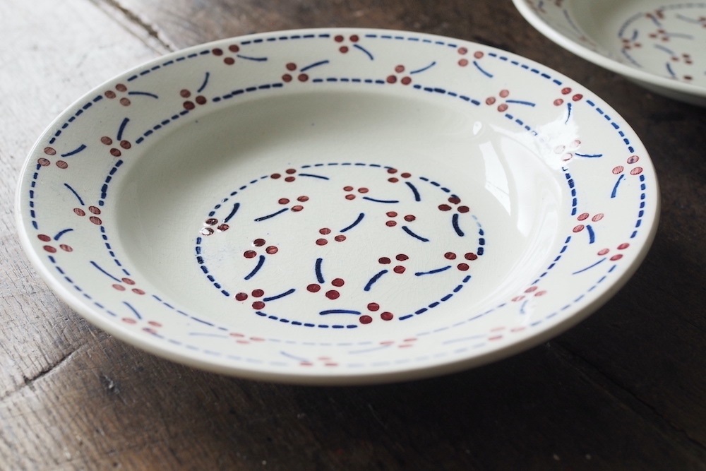 Luneville soup plate<p>リュネヴィル スーププレート</p>