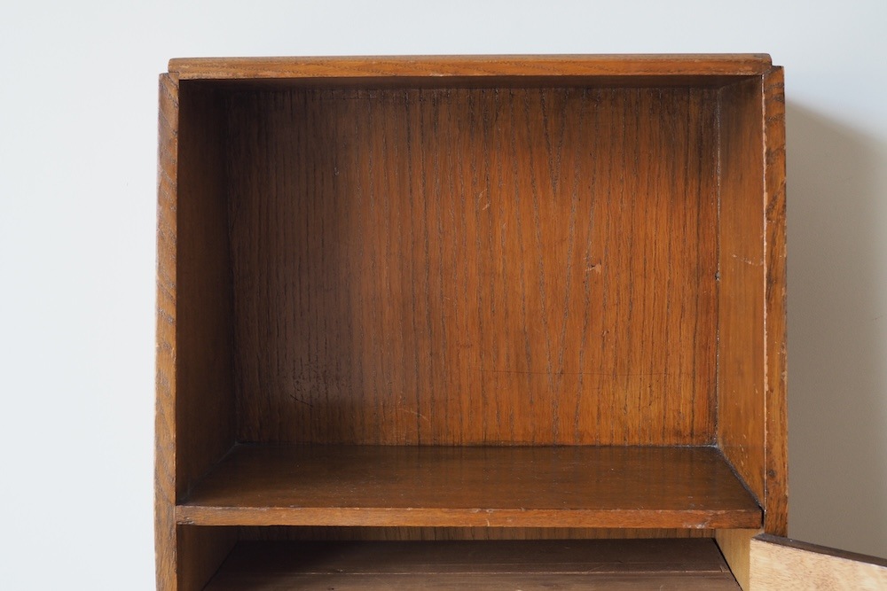 Vintage oak bookcase<p>ヴィンテージオーク本箱</p>