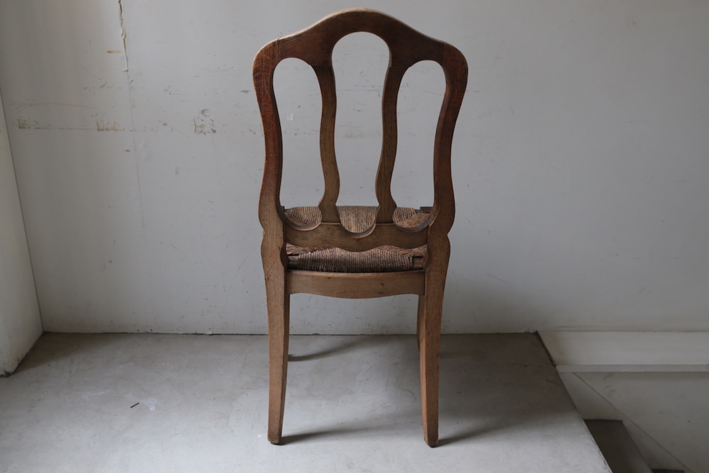 Rush seat chair B<p>ラッシュシートチェア B</p>