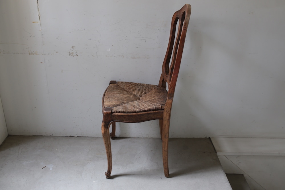 Rush seat chair B<p>ラッシュシートチェア B</p>