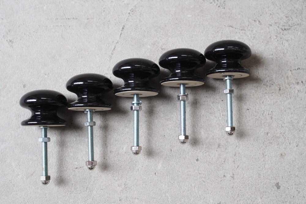 Ceramic knob<p>セラミックノブ(BLACK)</p>