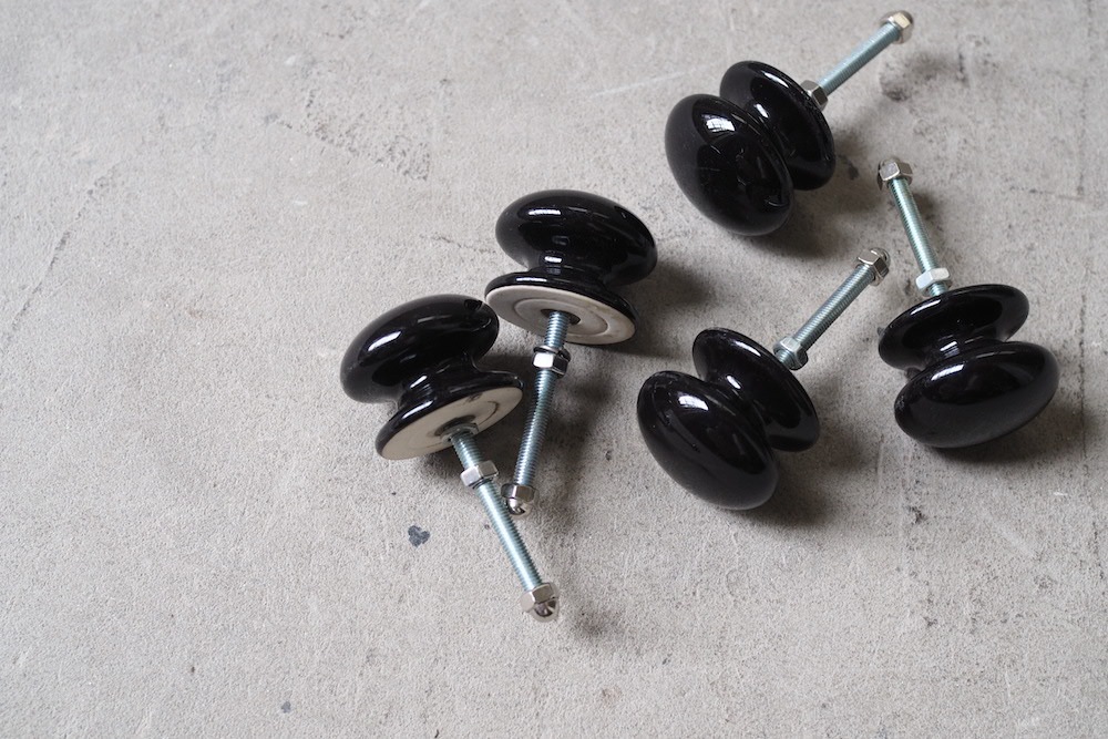 Ceramic knob<p>セラミックノブ(BLACK)</p>
