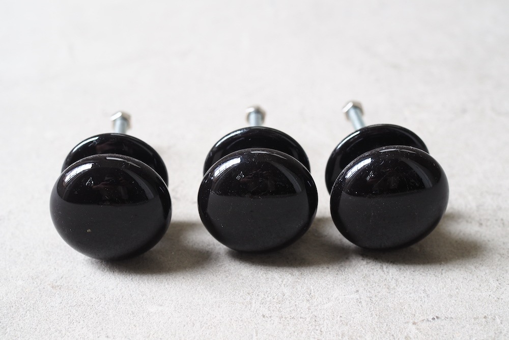 Ceramic knob<p>セラミックノブ(BLACK)</p>