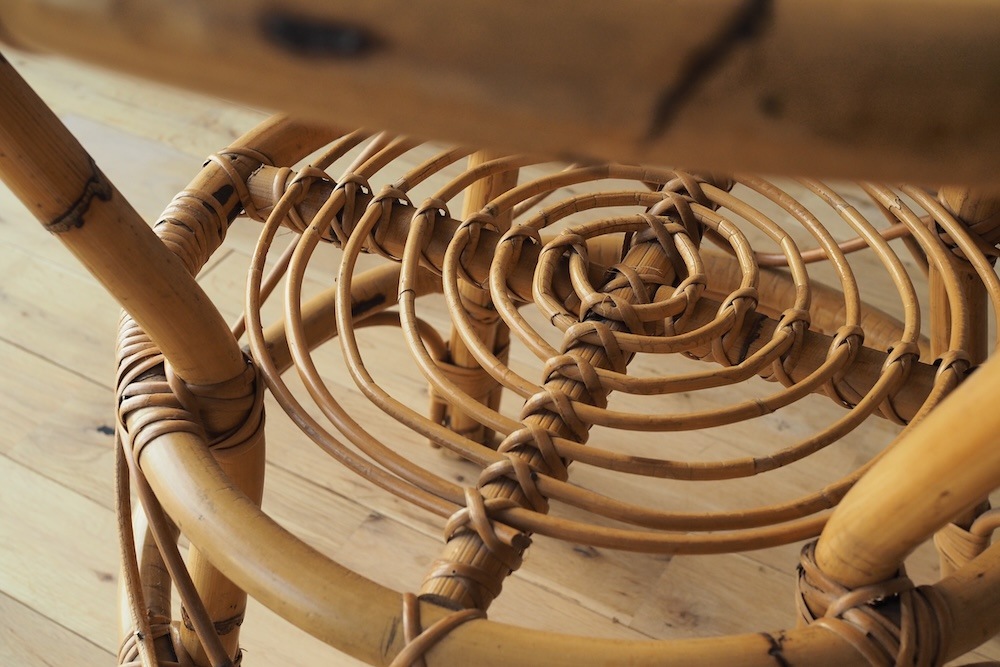 Rattan low table A<p>ラタンローテーブル A</p>