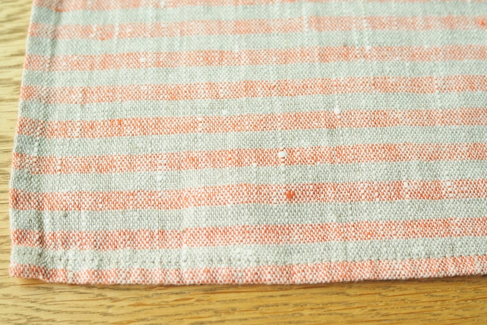 LinenMe Hand Towel Brittany Stripe <p>リネンミー ハンドタオル ブリタニーストライプ </p>