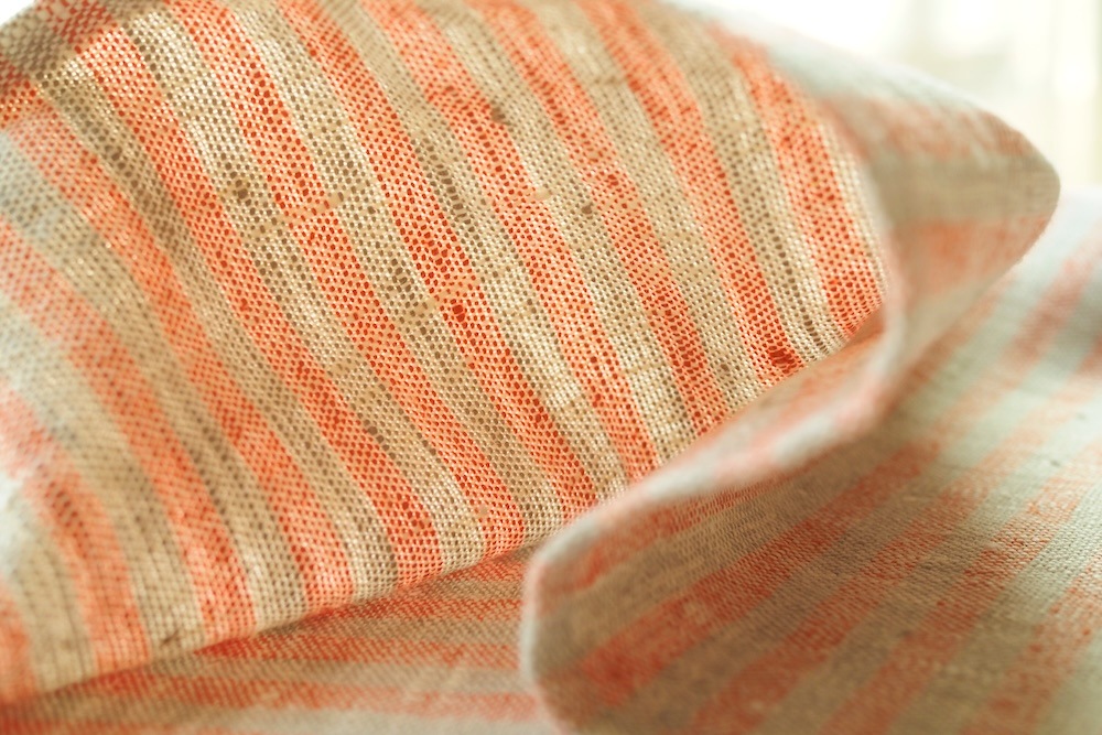 LinenMe Hand Towel Brittany Stripe <p>リネンミー ハンドタオル ブリタニーストライプ </p>