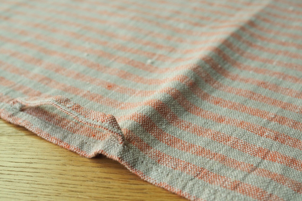 LinenMe Hand Towel Brittany Stripe <p>リネンミー ハンドタオル ブリタニーストライプ </p>