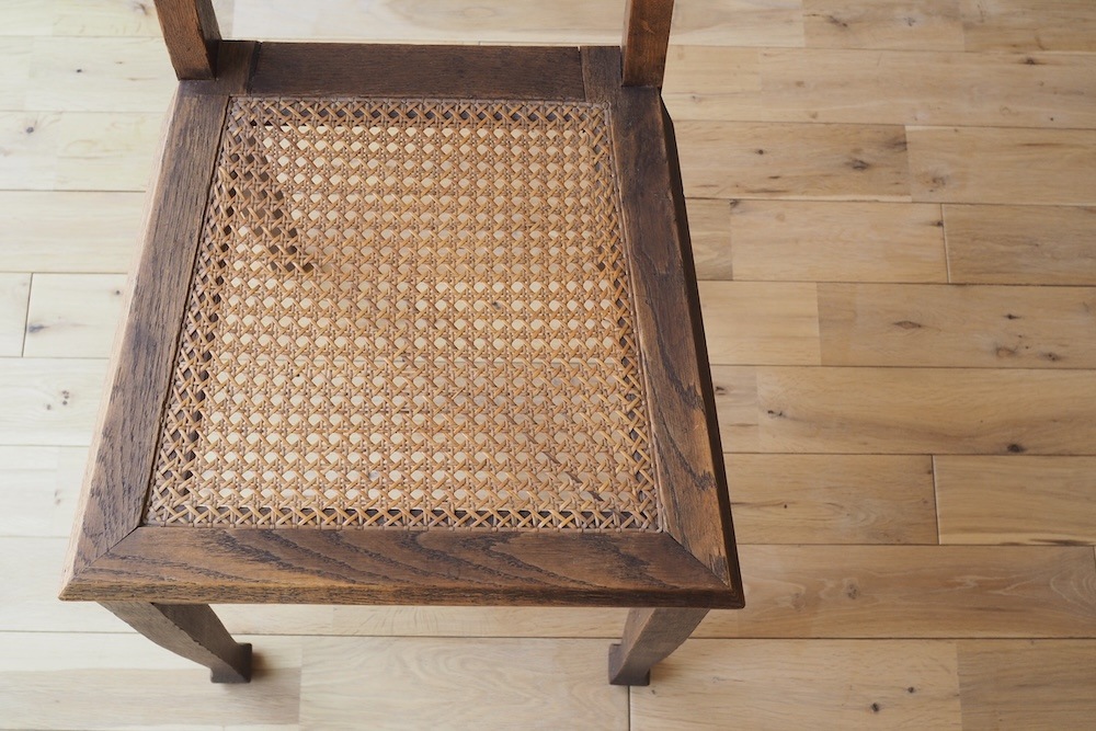 Vintage rattan seat chair<p>ヴィンテージラタンシートチェア</p>