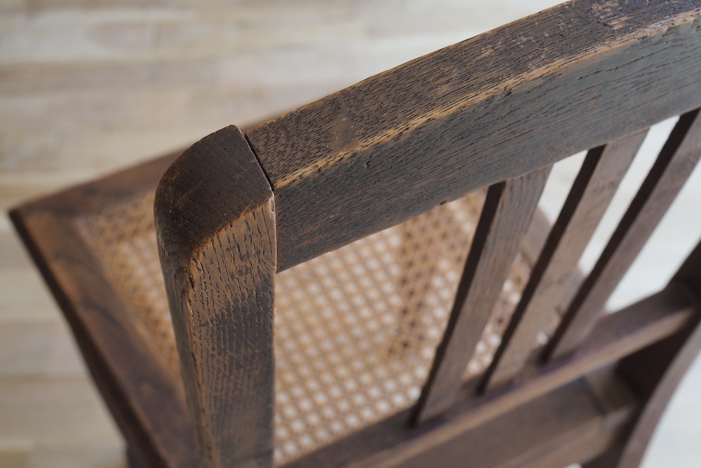 Vintage rattan seat chair<p>ヴィンテージラタンシートチェア</p>