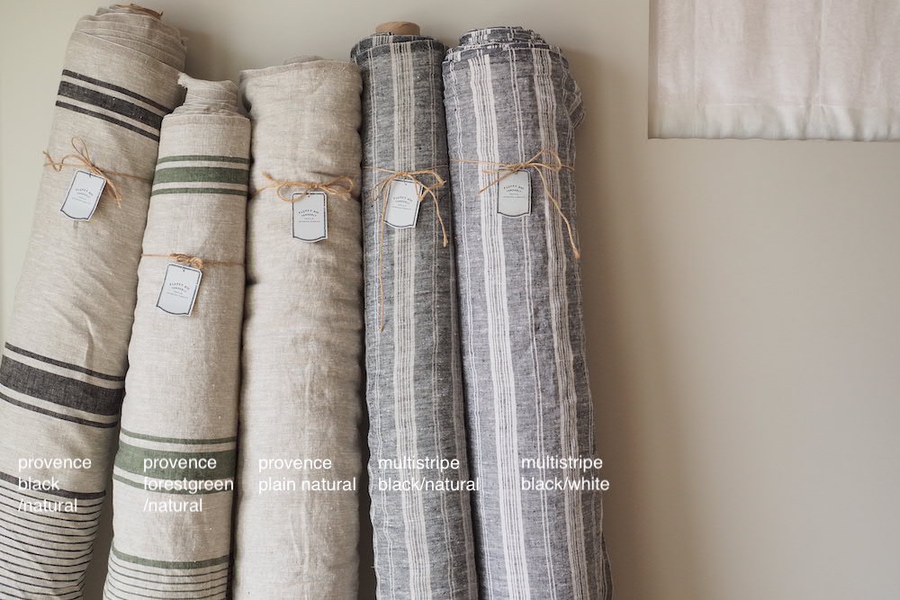 Lithuania linen Provence / Multi Stripe<p>リトアニアリネン プロヴァンス/マルチストライプ</p>