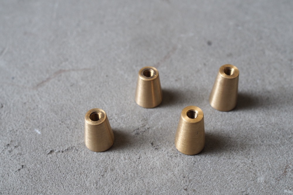 morikuma様 L字4点＋T字1点 アンティークゴールド 真鍮 Multi Point Lock Trim Set Brass 11