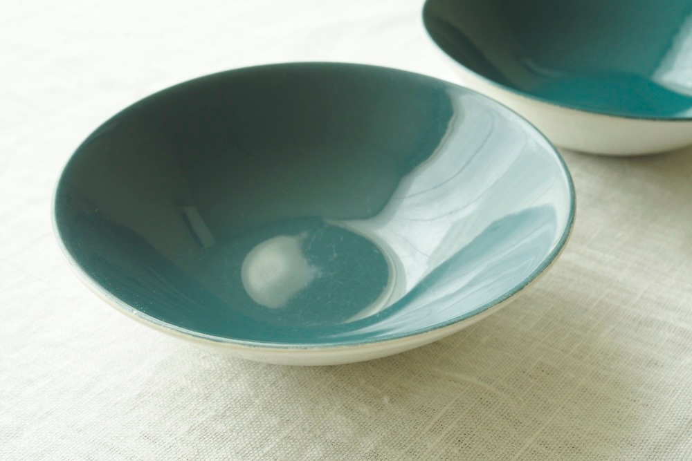 Poole pottery bowl M (cameo blue moon)<P>プール・ポタリー ボウル M (カメオブルームーン)</p>