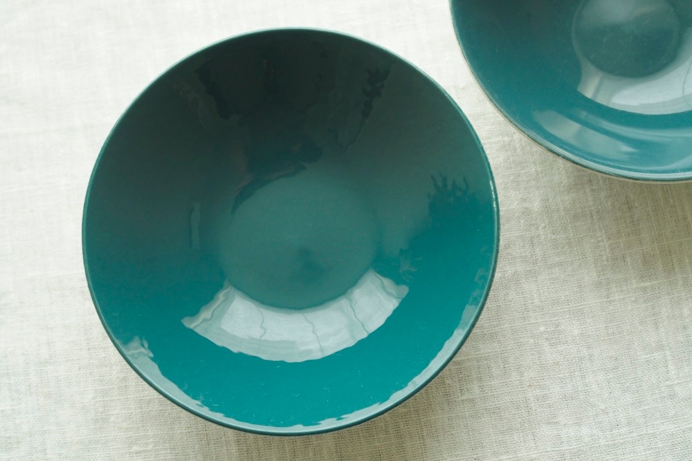 Poole pottery bowl M (cameo blue moon)<P>プール・ポタリー ボウル M (カメオブルームーン)</p>