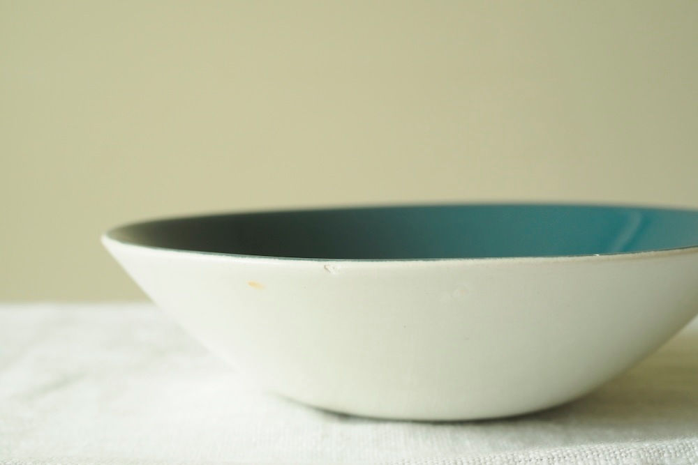 Poole pottery bowl M (cameo blue moon)<P>プール・ポタリー ボウル M (カメオブルームーン)</p>