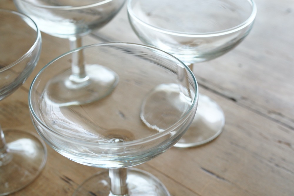 ヴィンテージ シャンパングラス(クープ) ｜ D+E MARKET Online