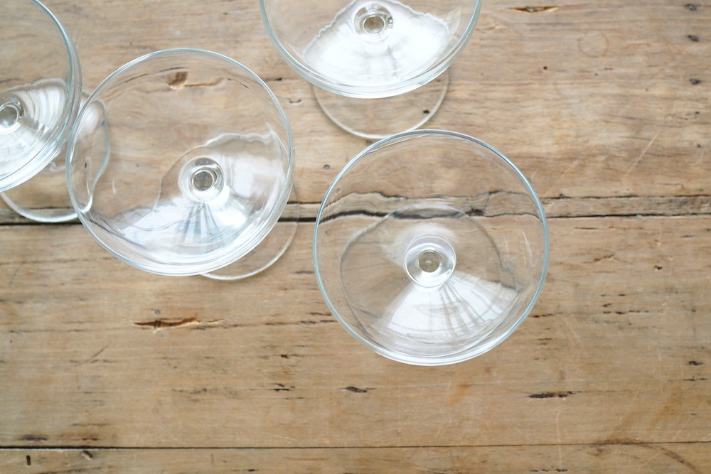 ヴィンテージ シャンパングラス(クープ) ｜ D+E MARKET Online