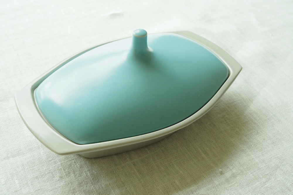 Poole Pottery Butter dish<p>プール・ポタリー バターディッシュ</p>
