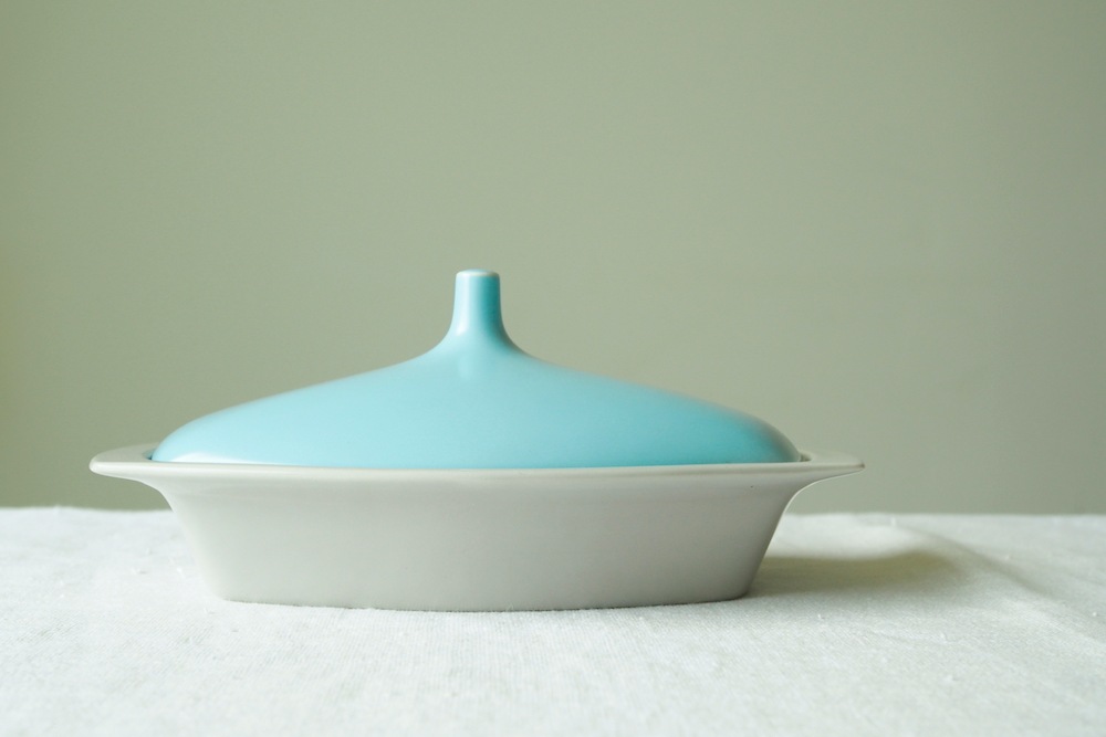 Poole Pottery Butter dish<p>プール・ポタリー バターディッシュ</p>