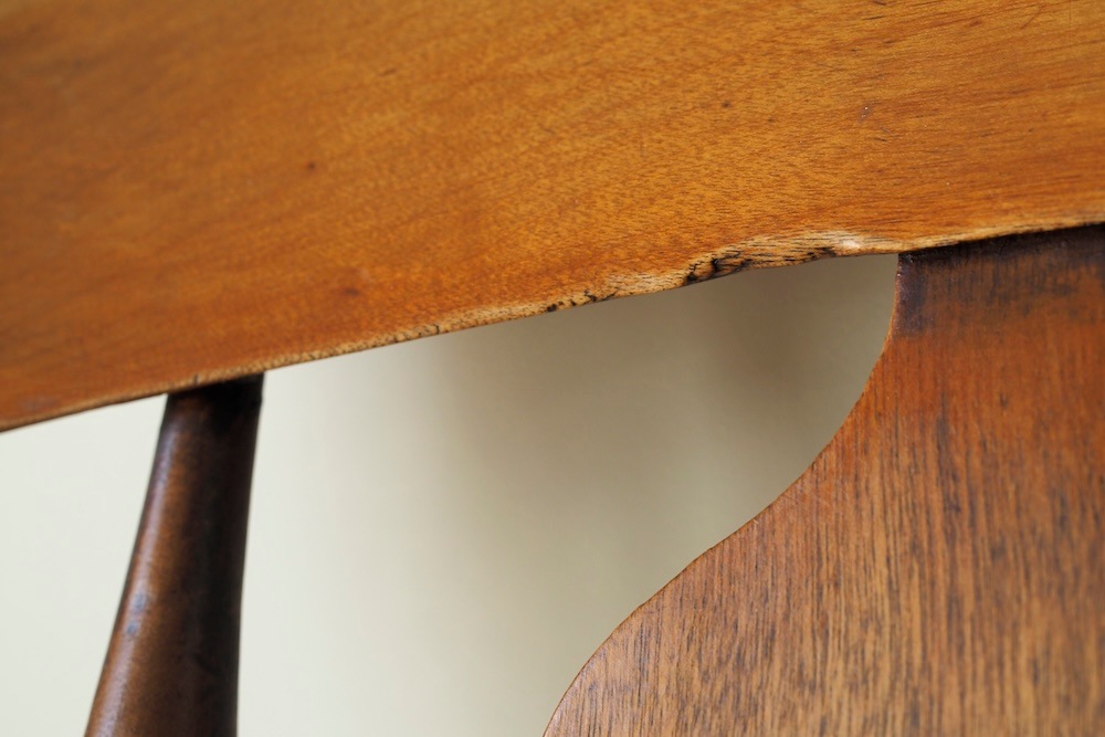 Vintage Fiddleback chair<p>ヴィンテージフィドルバックチェア</p>