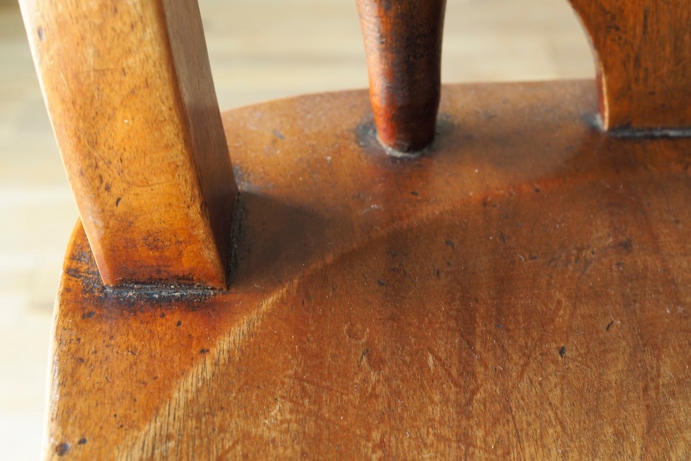 Vintage Fiddleback chair<p>ヴィンテージフィドルバックチェア</p>