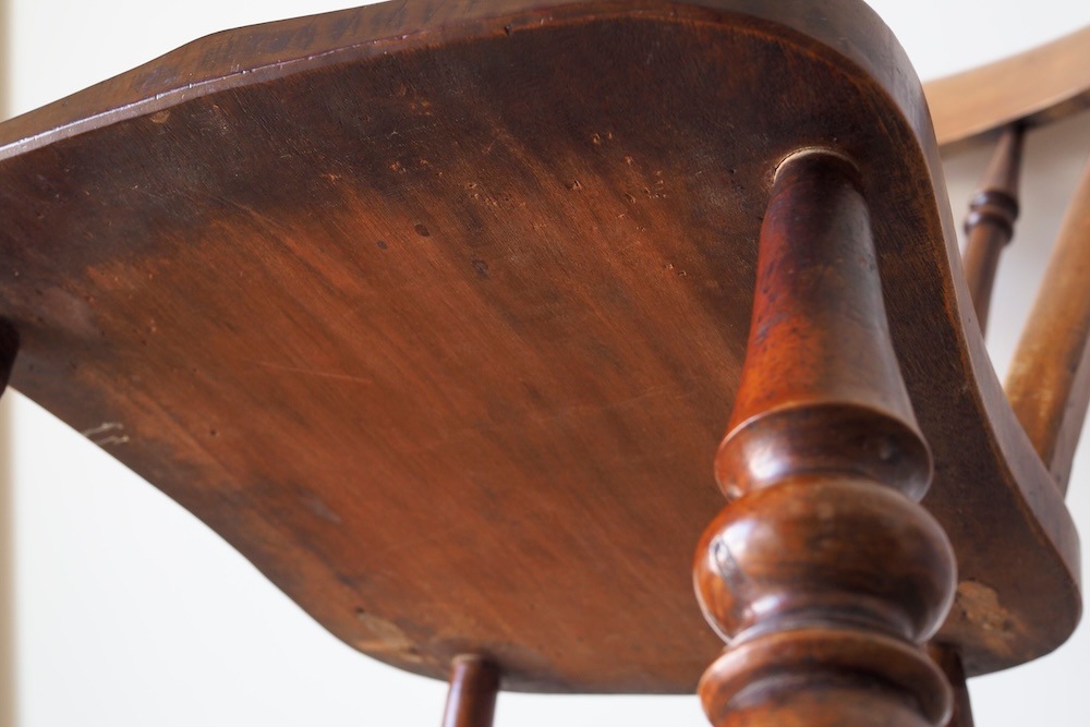 Vintage Fiddleback chair<p>ヴィンテージフィドルバックチェア</p>