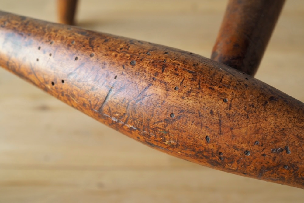 Vintage Fiddleback chair<p>ヴィンテージフィドルバックチェア</p>