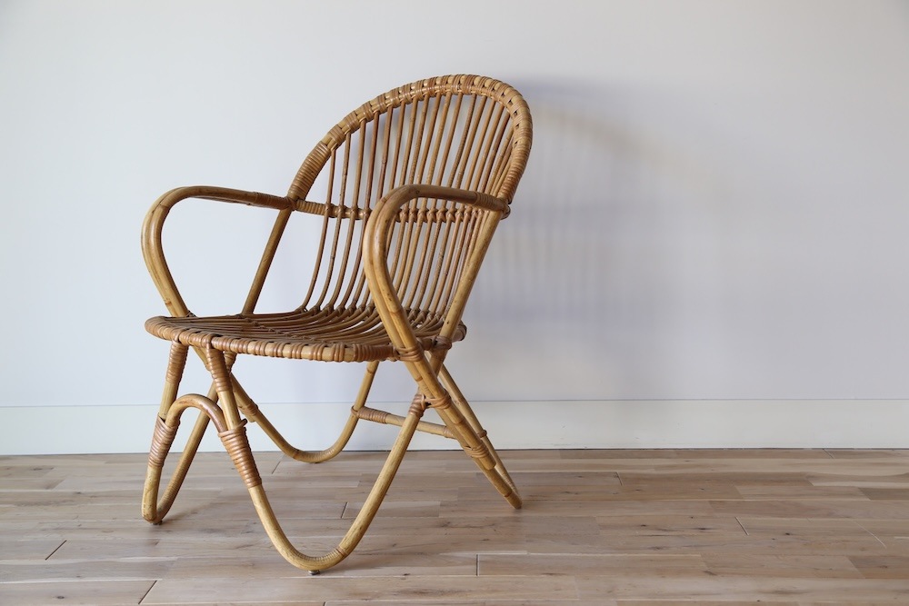 Rattan chair B<p>ラタンチェア B</p>