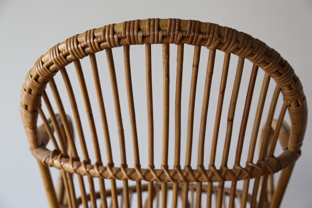 Rattan chair B<p>ラタンチェア B</p>