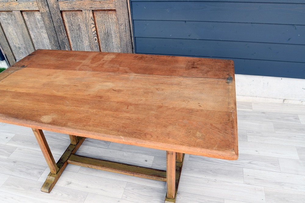 ARTS&CRAFTS oak table<p>アーツ＆クラフツ オークテーブル</p>★