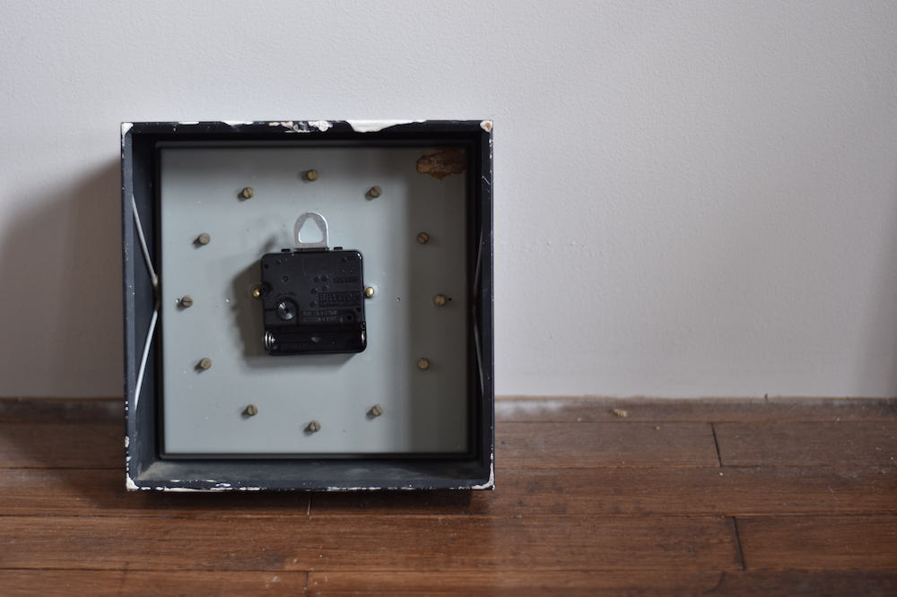 Brillié ウォールクロック　アンティーク フランス 1960-70s Brillie ブリエ 32cm 壁掛け インダストリアル 時計