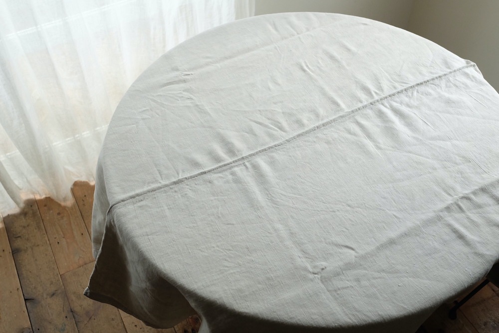 Antique Linen sheets (ecru/A)<p>アンティークリネンシーツ (エクリュ/A)</p>