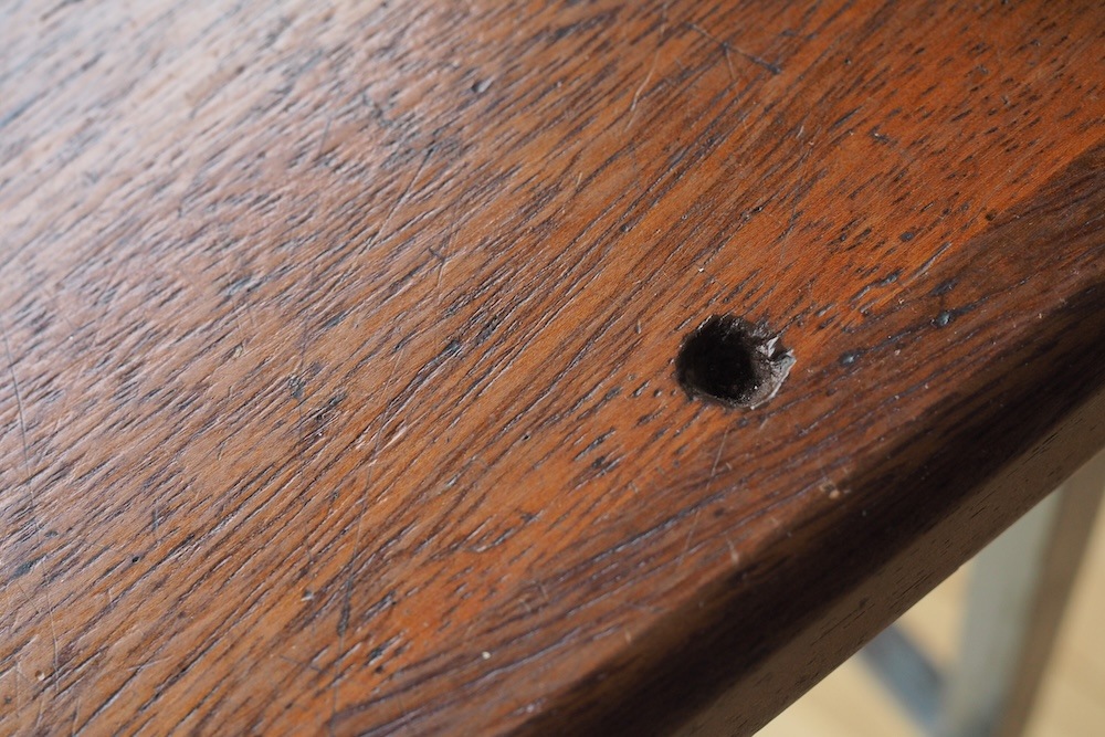 Iron leg stool A-a (gray)<p>アイアンレッグスツールA-a (グレー)</p>