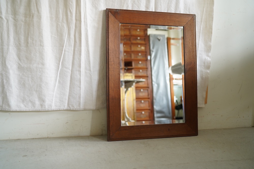 ◇◇ RETRO ビンテージ オークミラー ◇◇