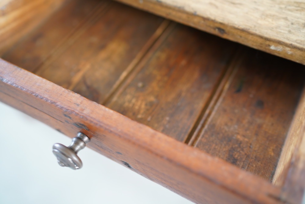 ヴィンテージ オークテーブル (B) ｜ D+E MARKET Online