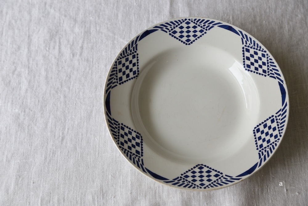 MOULIN DES LOUPS & HAMAGE 1920'S Soup plate<p>ムーラン・デ・ルー&アマージュ 1920'S スーププレート</p>