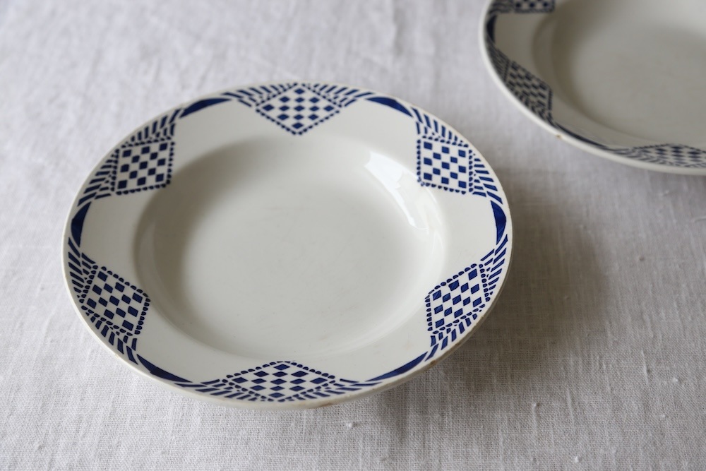 MOULIN DES LOUPS & HAMAGE 1920'S Soup plate<p>ムーラン・デ・ルー&アマージュ 1920'S スーププレート</p>