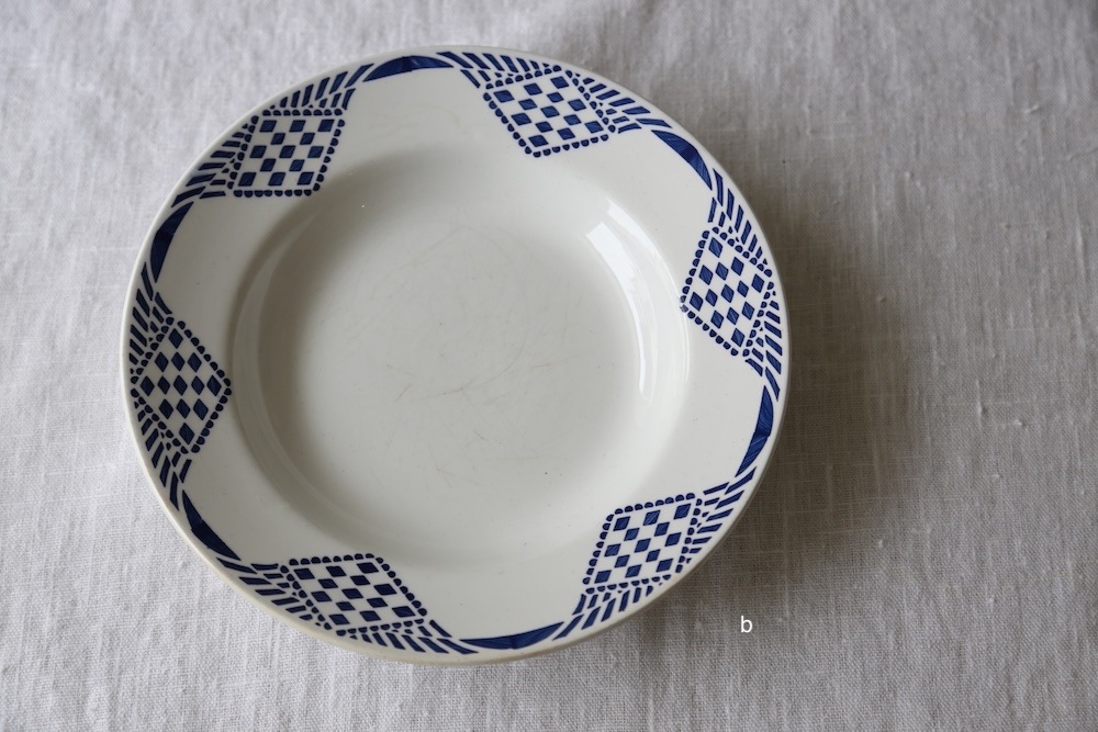 MOULIN DES LOUPS & HAMAGE 1920'S Soup plate<p>ムーラン・デ・ルー&アマージュ 1920'S スーププレート</p>