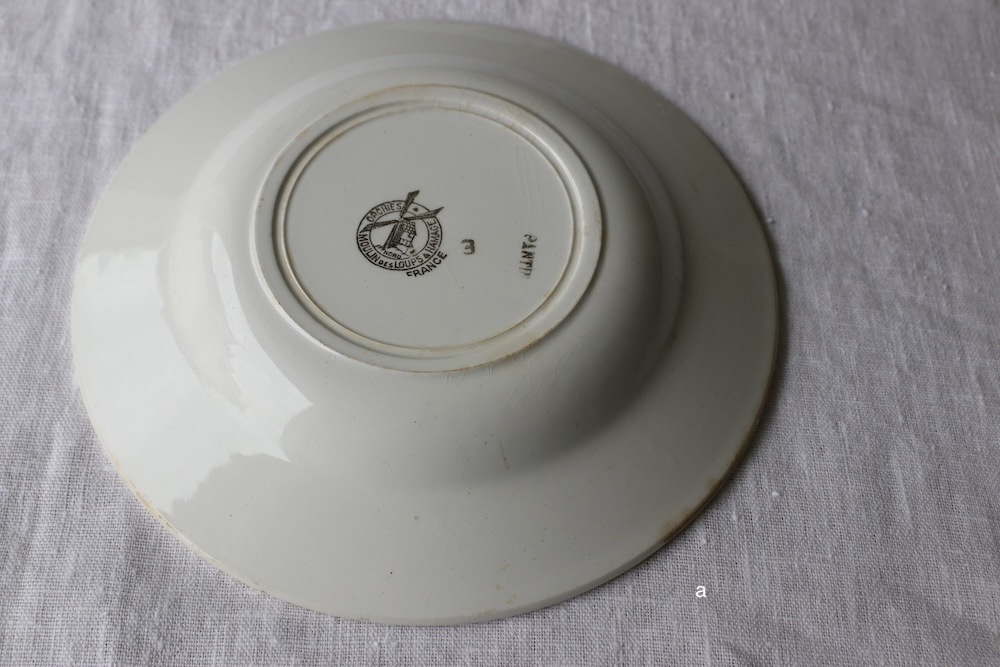 MOULIN DES LOUPS & HAMAGE 1920'S Soup plate<p>ムーラン・デ・ルー&アマージュ 1920'S スーププレート</p>