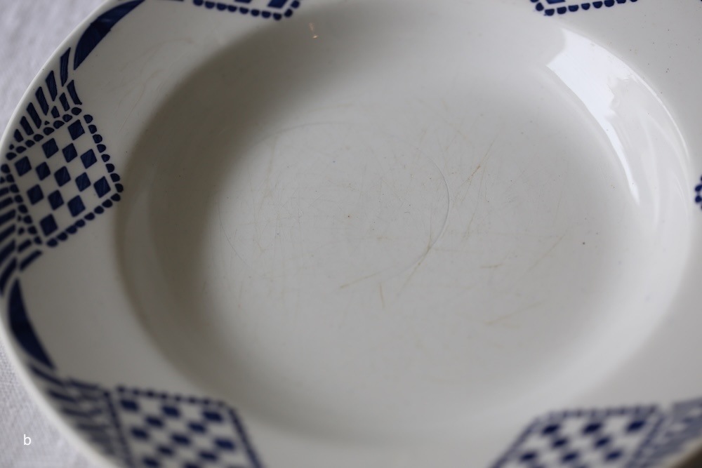 MOULIN DES LOUPS & HAMAGE 1920'S Soup plate<p>ムーラン・デ・ルー&アマージュ 1920'S スーププレート</p>